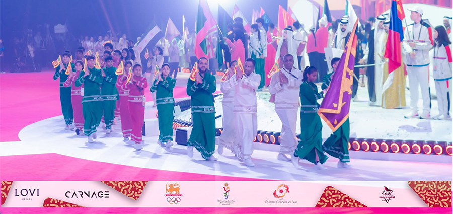 Sri Lanka Marches Proudly as Bahrain Welcomes Over 4000 of Asia's Best Youth Performers to the 3rd Asian Youth Games